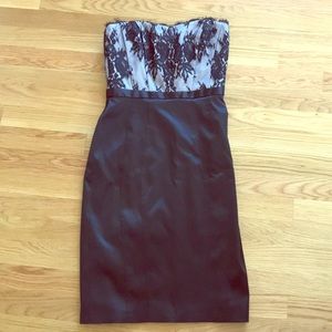 Elegant White House Black Market EUC dress